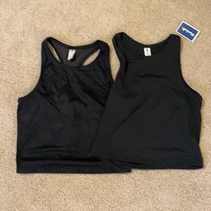 90 degrees workout tops! Crop top. Black Sz M